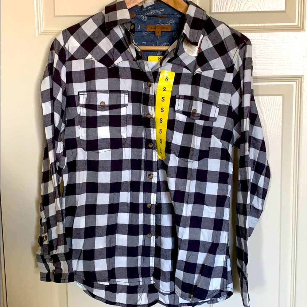 Plaid Button Down